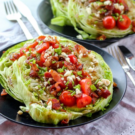 Steakhouse Wedge Salad with a Twist