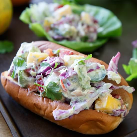 Lobster Mango Avocado Salad