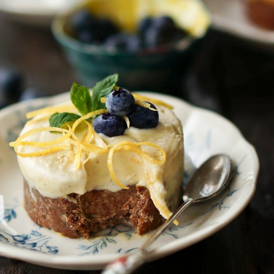 Lemon Blueberry Tarts