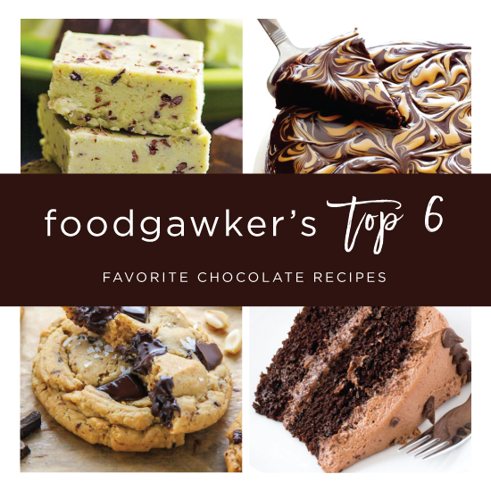 TOP 6 CHOCOLATE RECIPES