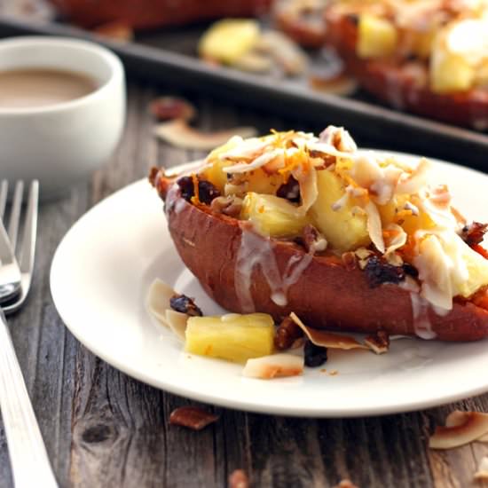 Pineapple Coconut Sweet Potatoes