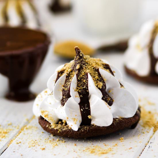 S’mores Hi Hat Cookies