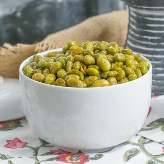 Roasted Creole Edamame