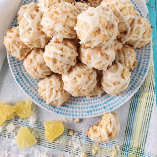 Pineapple Coconut Cookies