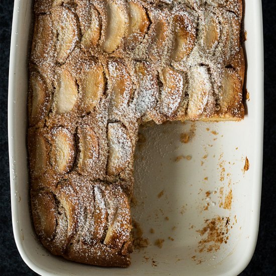 Moist & Tender Apple Cake