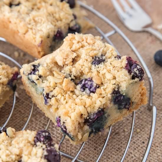 Blueberry Sugar Cookie Bars