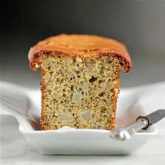 Pear and Poppy Seed Loaf