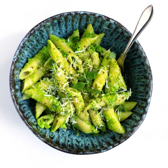 Oregano Green Pea Pesto