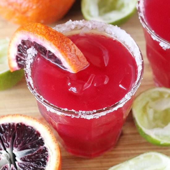 Blood Orange Margaritas