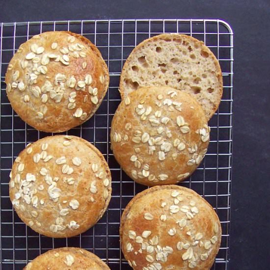 Gluten Free Oat Buns