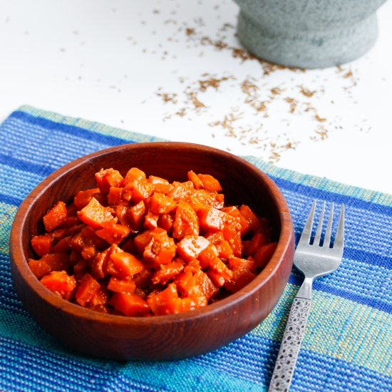 Tunisian Carrot Salad