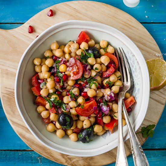 Chickpea salad