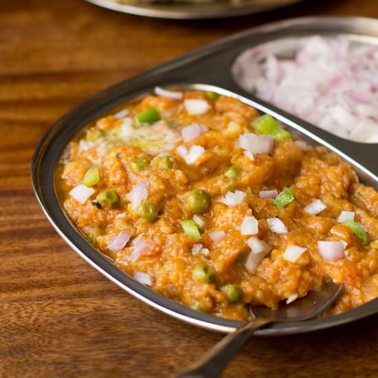 Pav Bhaji Punjabi Style