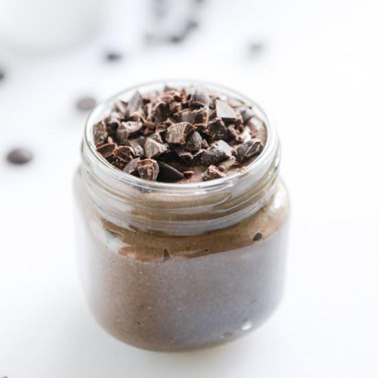 whipped chocolate chia pudding