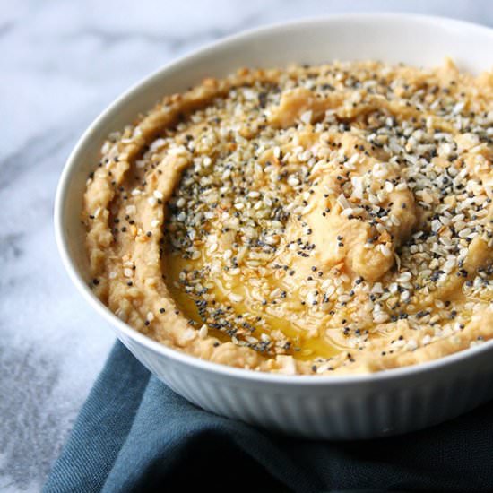 Everything Bagel Hummus