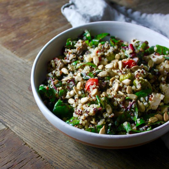 Quinoa and Swiss Chard Salad