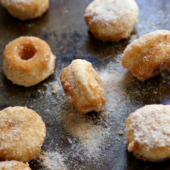 Mini Churro Donut Muffins