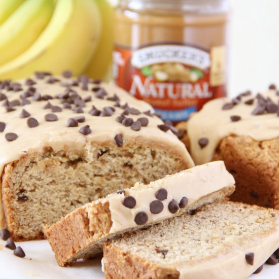 Peanut Butter Banana Bread