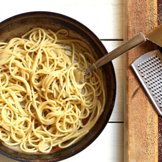 Spaghetti Cacio e Pepe