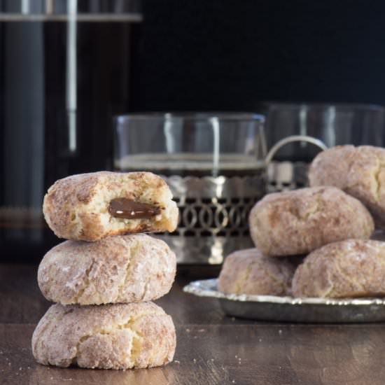 Dark Chocolate Amaretti Biscuits