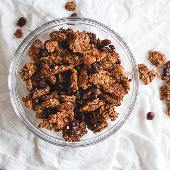 Big Cluster Cocoa Cherry Granola