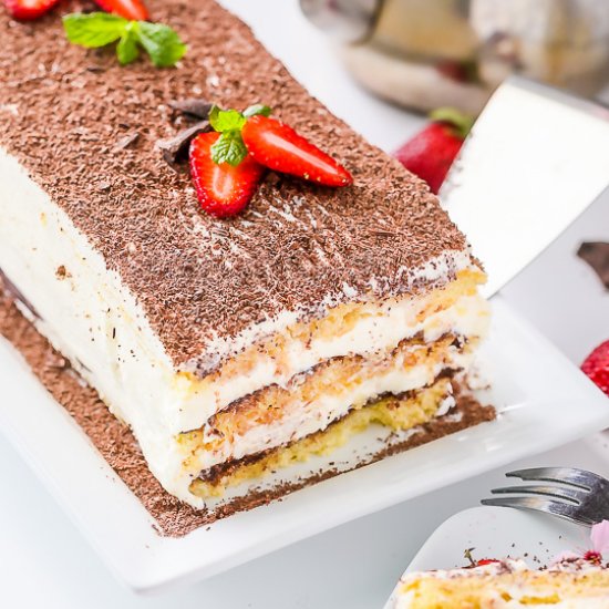 European Chocolate Cream Cheese Cake