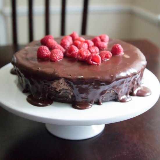 Flourless Chocolate Mousse Cake