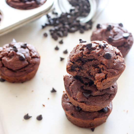 Chocolate Fudge Muffins