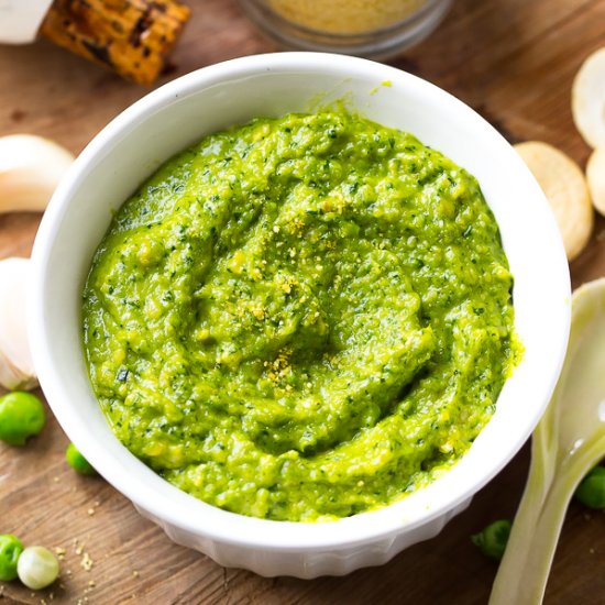 Cashew Pea Pesto