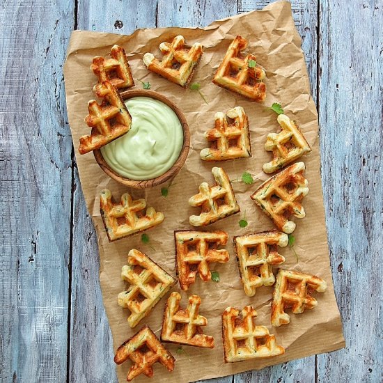 Zucchini Waffles