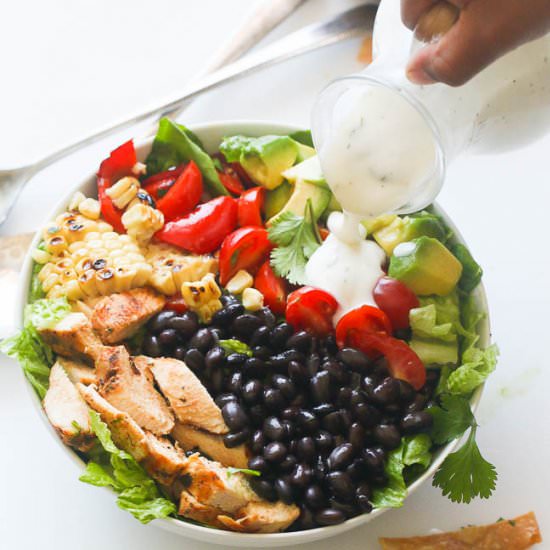 South West Chicken Salad & Ranch