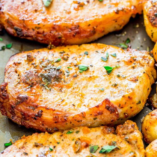 Ranch Pork Chops and Potatoes