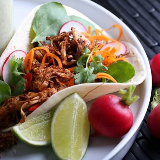 Gorilla Jackfruit Taco