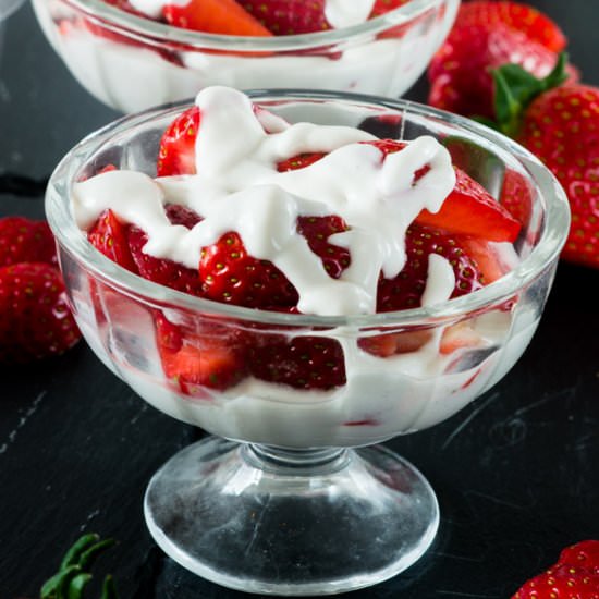 Strawberries and Whipped Cream