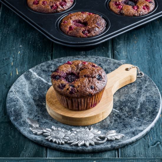 Chocolate Berry Muffins