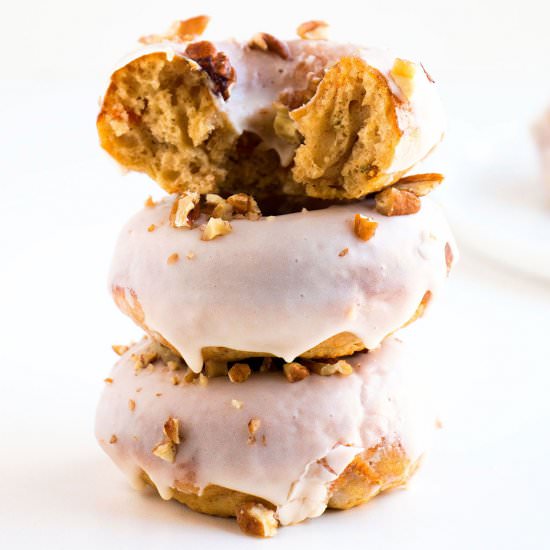 Baked Carrot Cake Donuts