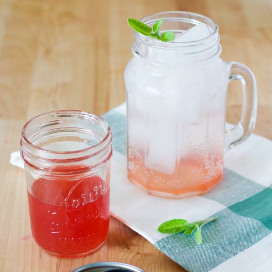 Strawberry Peppercorn Shrub