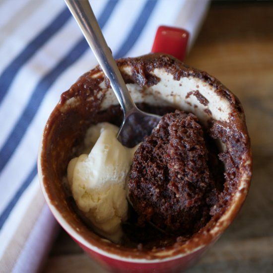 Nutella Mug Cake