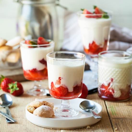 Limoncello and Yogurt Mousse