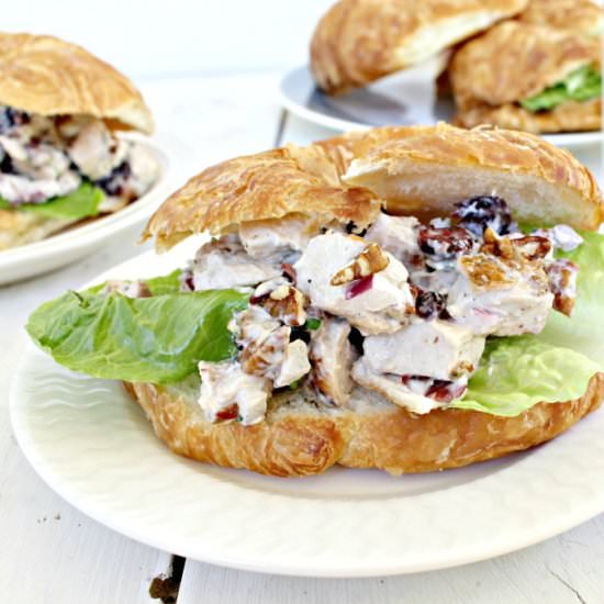 Cranberry Pecan Chicken Salad