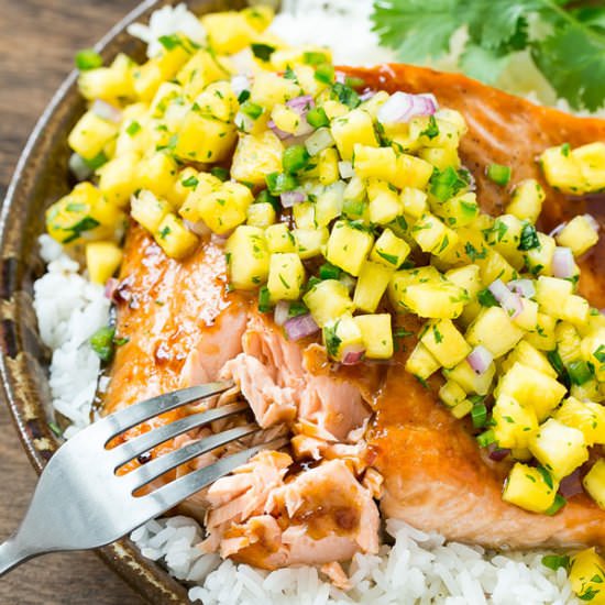 Salmon Teriyaki