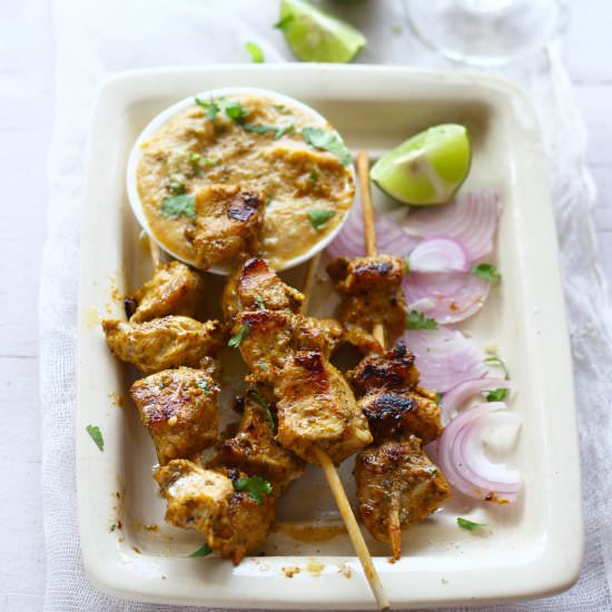 Tandoori Chicken Satay