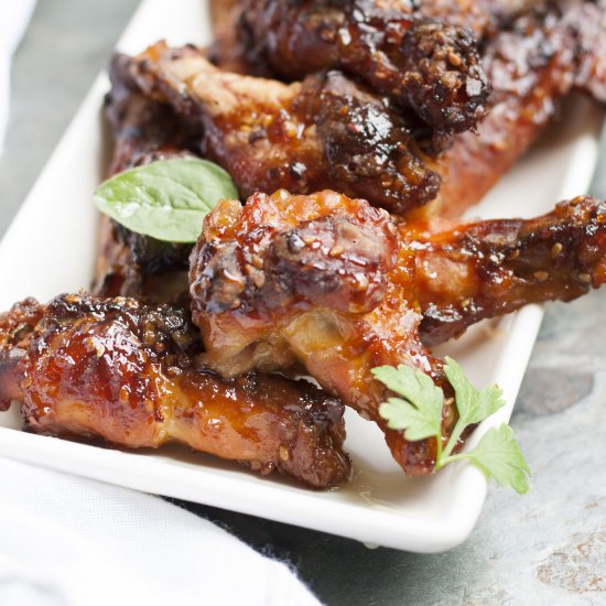 Honey Teriyaki Chicken Wings