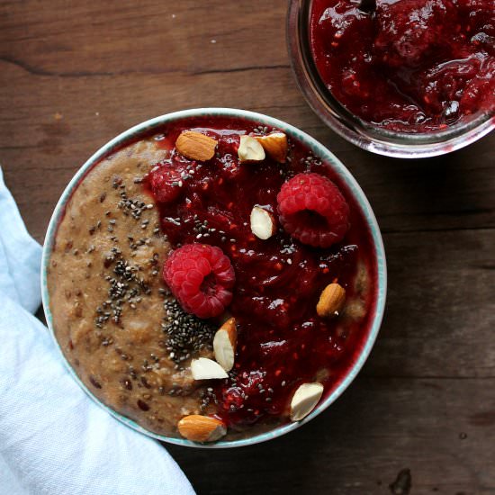 Chai Spiced Porridge