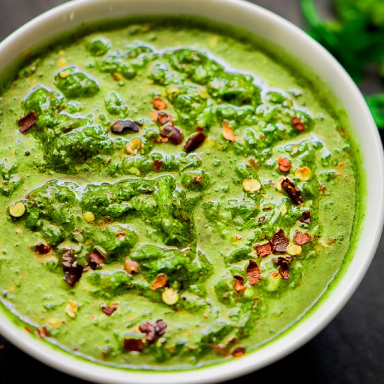 Green Chimichurri Sauce