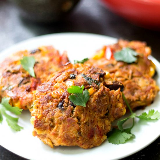 Southwestern Tuna Cakes