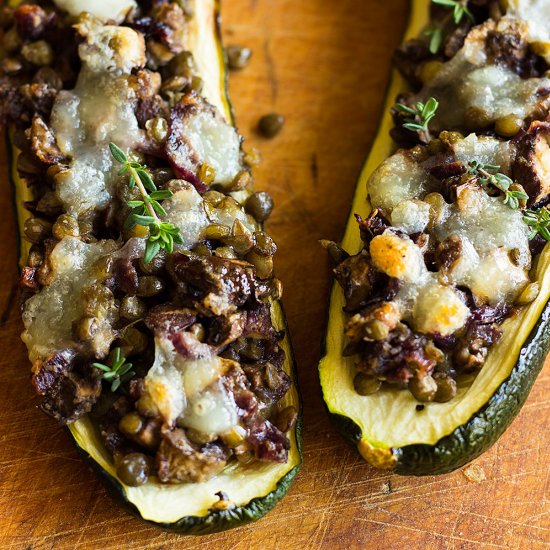 Stuffed Courgette