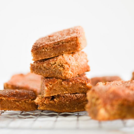 Snickerdoodle Blondies