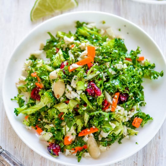 Cauliflower Broccoli Detox Salad