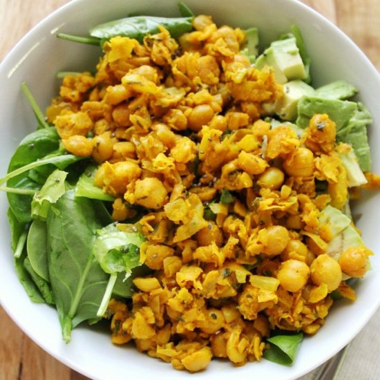 Chickpea Scramble